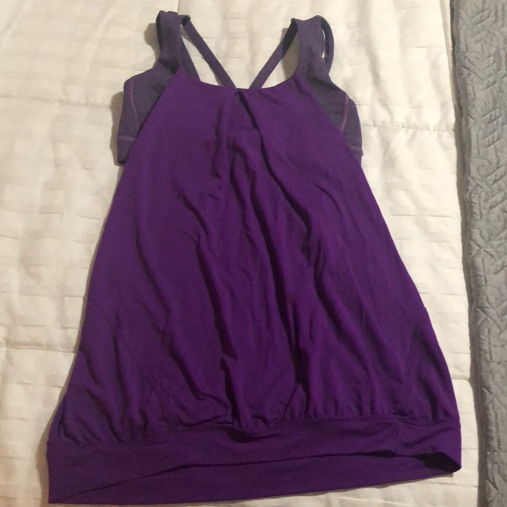 Purple LuLuLemon Workout Tank